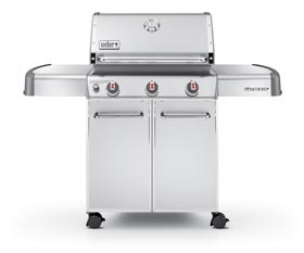 Weber Genesis S-310 silver gas grill