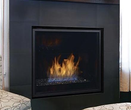 Regency HZ965E Gas Fireplace with black surround