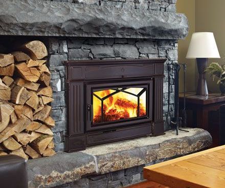 Regency HI400 Hampton Cast Iron Wood Fireplace Insert 